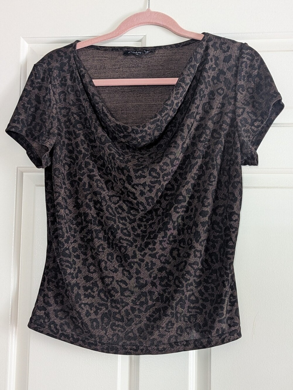 Briggs New York Women's Top Cowl Neck Blouse